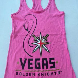 Vegas Golden Knights (VGK) Victory Flamingo Tank Tops